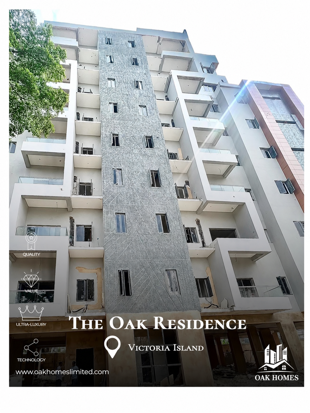 Oak Residences, architectural rendering published by Oak Homes